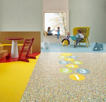 Forbo Sphera Energetic 53200 confetti snow фото 3 | FLOORDEALER